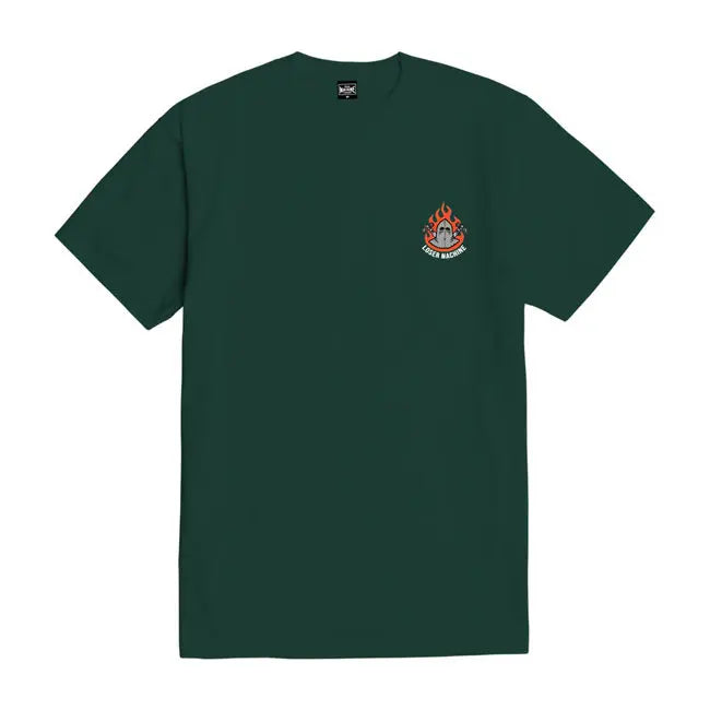 Loser Machine Executioner T-Shirt Forest Green FREE UK Delivery, FREE 365 Day Returns | Moto Central
