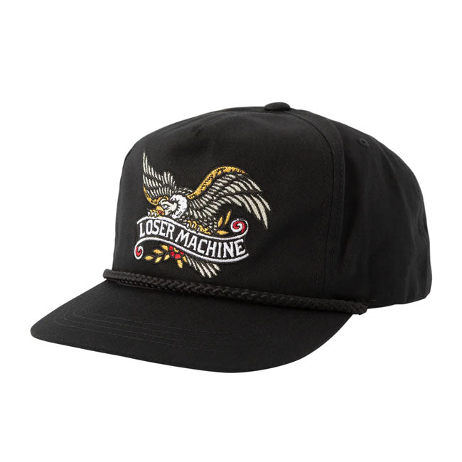 Loser Machine Birdie Cap Black FREE UK Delivery, FREE 365 Day Returns | Moto Central