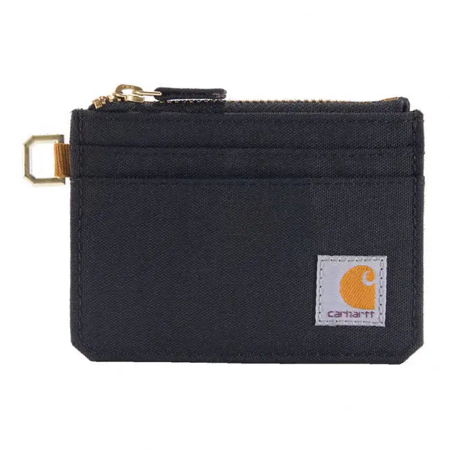 Carhartt Zippered Card Keeper Wallet Black FREE UK Delivery, FREE 365 Day Returns | Moto Central