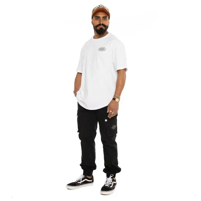 Von Dutch Frame T-Shirt White FREE UK Delivery, FREE 365 Day Returns | Moto Central