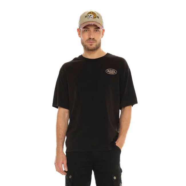 Von Dutch Heart T-Shirt Black FREE UK Delivery, FREE 365 Day Returns | Moto Central