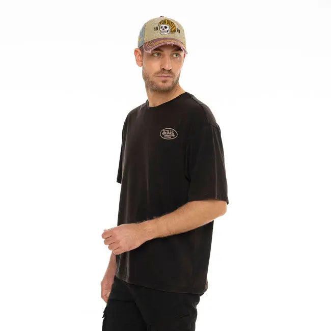 Von Dutch Heart T-Shirt Black FREE UK Delivery, FREE 365 Day Returns | Moto Central