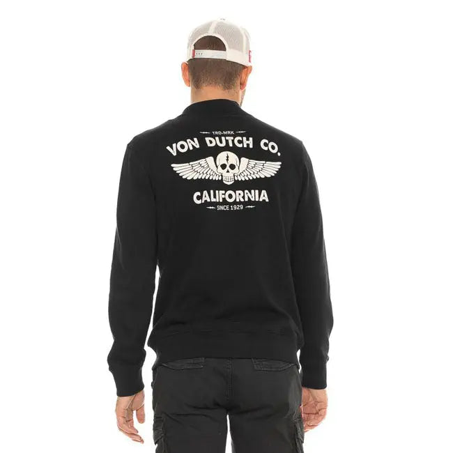 Von Dutch Flavo Jacket Black FREE UK Delivery, FREE 365 Day Returns | Moto Central
