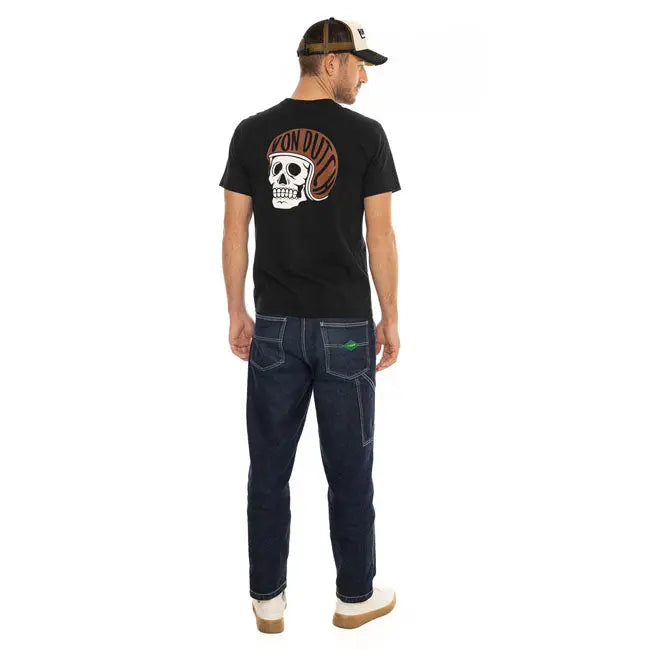 Von Dutch Bones T-Shirt Black FREE UK Delivery, FREE 365 Day Returns | Moto Central