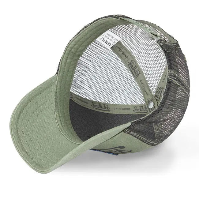 Von Dutch Bull Cap Khaki FREE UK Delivery, FREE 365 Day Returns | Moto Central