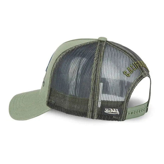 Von Dutch Bull Cap Khaki FREE UK Delivery, FREE 365 Day Returns | Moto Central