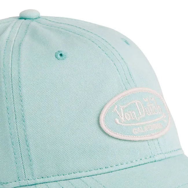 Von Dutch Logo Cap Light Blue FREE UK Delivery, FREE 365 Day Returns | Moto Central