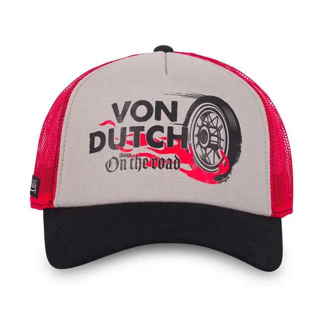 Von Dutch Crew 21 Cap Red FREE UK Delivery, FREE 365 Day Returns | Moto Central