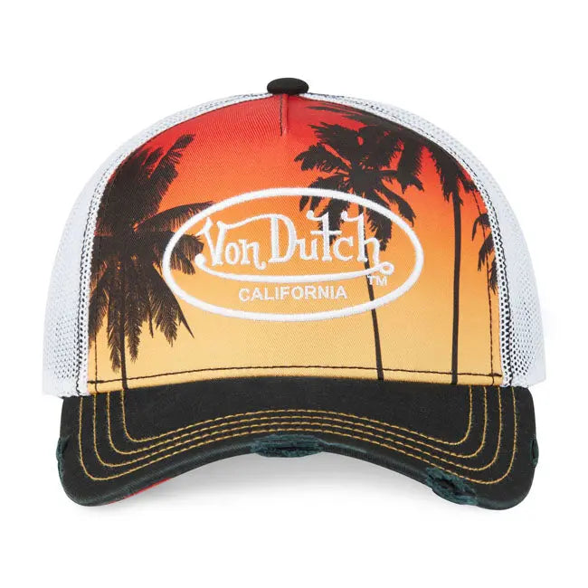Von Dutch Calif Cap White FREE UK Delivery, FREE 365 Day Returns | Moto Central
