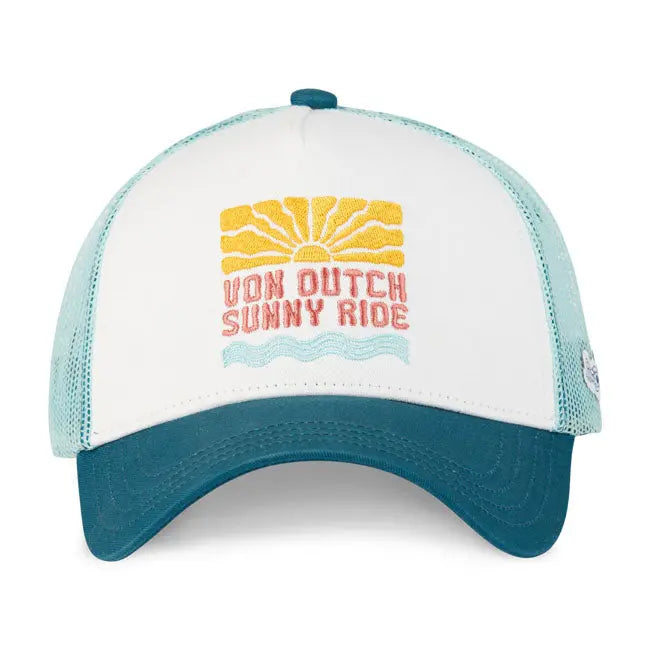 Von Dutch Surf Sunny Cap Blue FREE UK Delivery, FREE 365 Day Returns | Moto Central