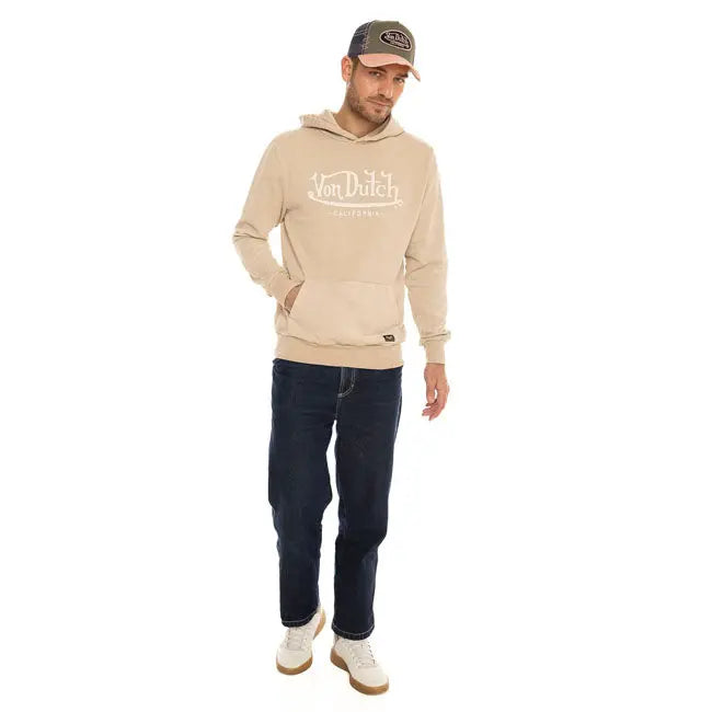 Von Dutch Youth Hoodie Brown FREE UK Delivery, FREE 365 Day Returns | Moto Central