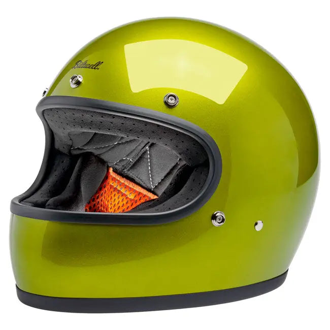 Biltwell Gringo Metallic Lime FREE UK Delivery, FREE 365 Day Returns | Moto Central