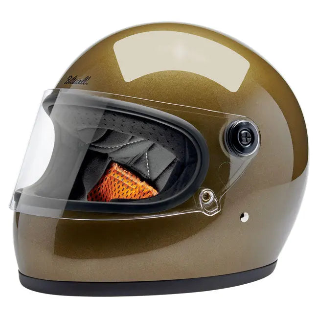 Biltwell Gringo S Ugly Gold Metallic FREE UK Delivery, FREE 365 Day Returns | Moto Central