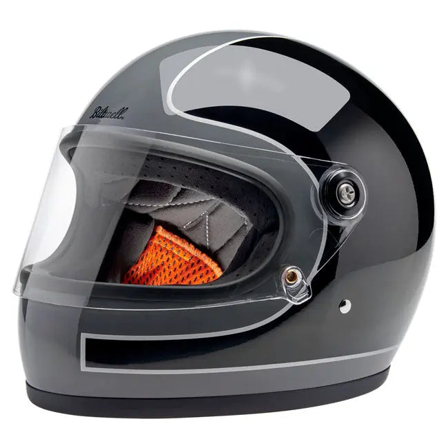 Biltwell Gringo S Storm Grey / Gloss Black Tracker FREE UK Delivery, FREE 365 Day Returns | Moto Central