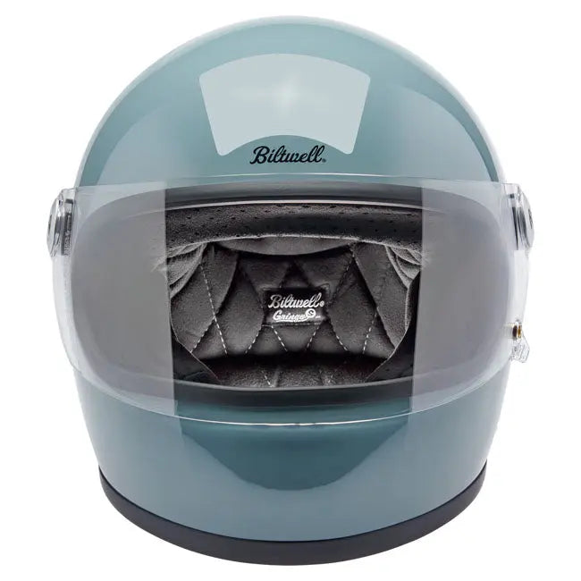 Biltwell Gringo S Gloss Agave Blue FREE UK Delivery, FREE 365 Day Returns | Moto Central