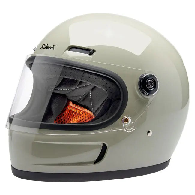 Biltwell Gringo SV Chalk Grey FREE UK Delivery, FREE 365 Day Returns | Moto Central