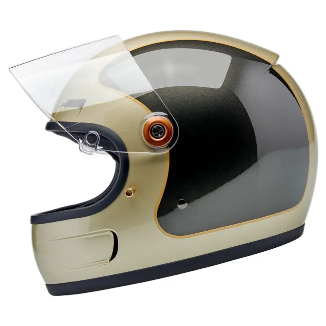 Biltwell Gringo SV Metallic Champagne / Charcoal Tracker FREE UK Delivery, FREE 365 Day Returns | Moto Central