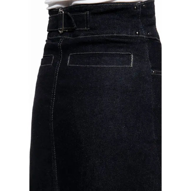 King Kerosin Queen Kerosin Biker Pencil Ladies Skirt Black FREE UK Delivery, FREE 365 Day Returns | Moto Central