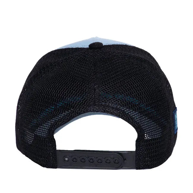 King Kerosin Fuck The Fucking Cap Blue FREE UK Delivery, FREE 365 Day Returns | Moto Central