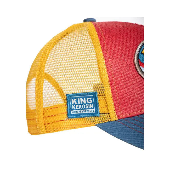 King Kerosin Tities And Beer Cap Wine Red FREE UK Delivery, FREE 365 Day Returns | Moto Central