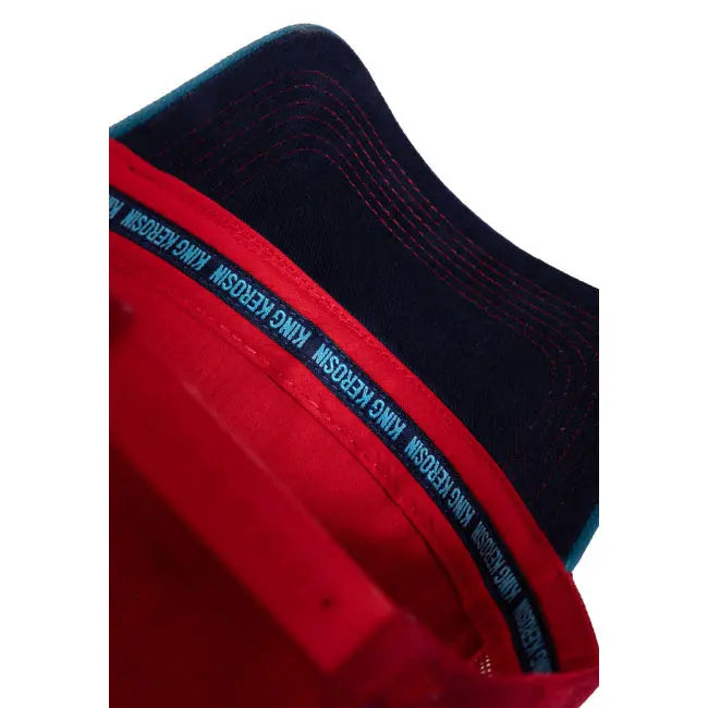 King Kerosin Tities And Beer Cap Blue / Red FREE UK Delivery, FREE 365 Day Returns | Moto Central