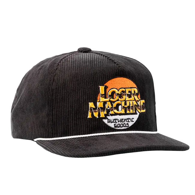 Loser Machine Sunset Cap Black FREE UK Delivery, FREE 365 Day Returns | Moto Central
