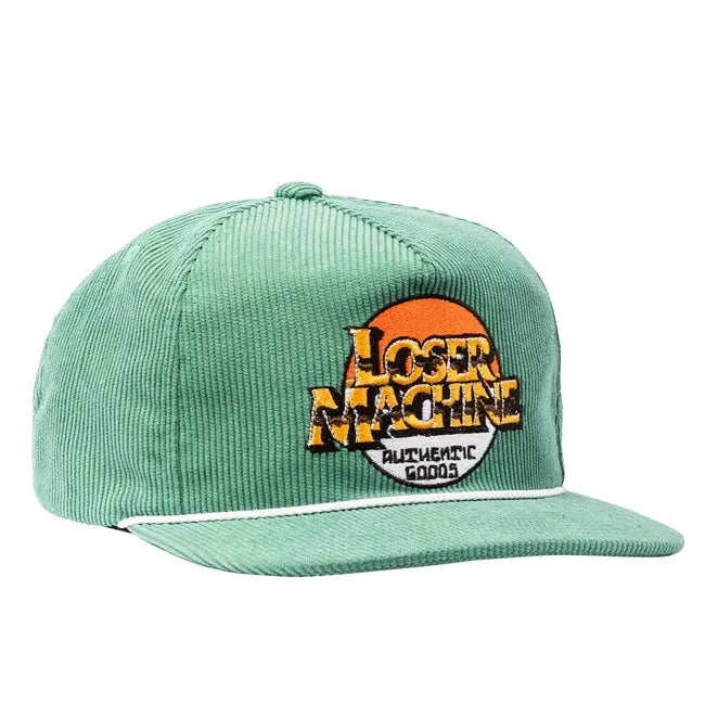 Loser Machine Sunset Cap Green FREE UK Delivery, FREE 365 Day Returns | Moto Central