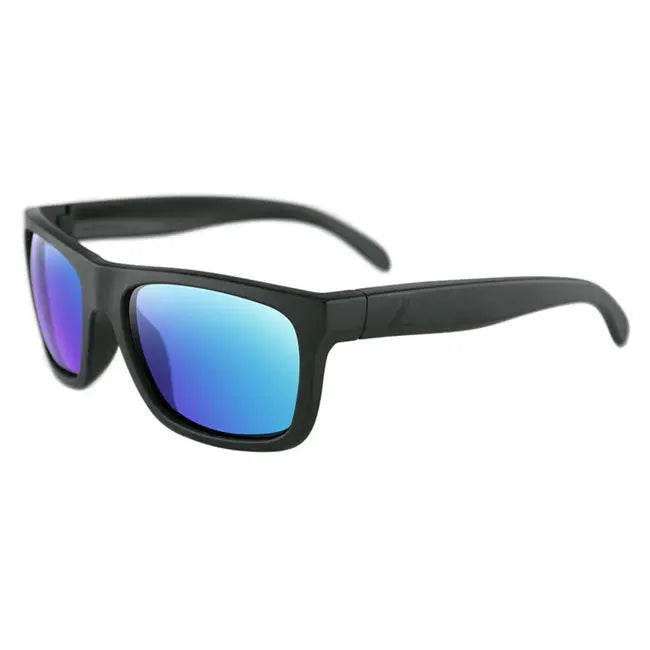 ZAN Headgear Cavern Sunglasses Matt Black Frame Smoked / Green FREE UK Delivery, FREE 365 Day Returns | Moto Central