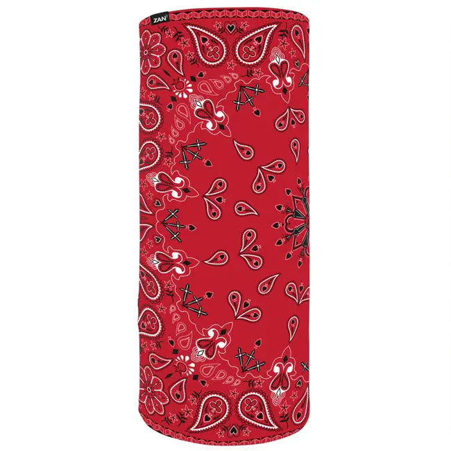 ZAN Headgear Motley Tuber SportFlex UPF50+ Series Red Paisle FREE UK Delivery, FREE 365 Day Returns | Moto Central