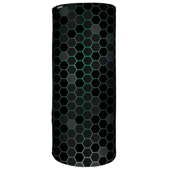 ZAN Headgear Motley Tuber SportFlex UPF50+ Series Zan Carbon FREE UK Delivery, FREE 365 Day Returns | Moto Central