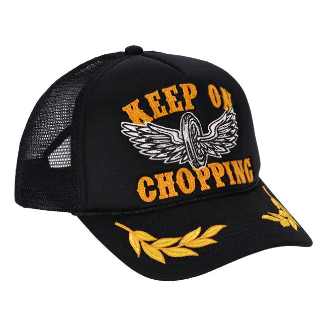 13 And A Half Magazine Riding Shotgun Trucker Cap Black FREE UK Delivery, FREE 365 Day Returns | Moto Central