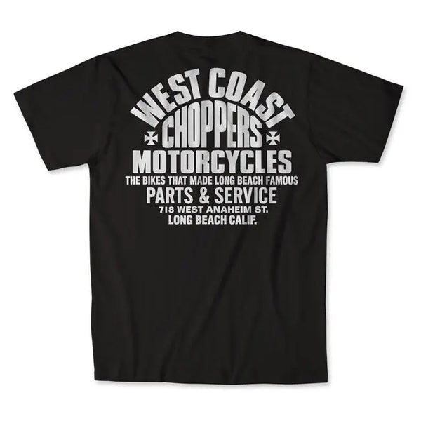 West Coast Choppers Parts T-Shirt Black/White FREE Delivery & Returns West Coast Choppers Parts T-Shirt Black/White FREE Delivery & Returns