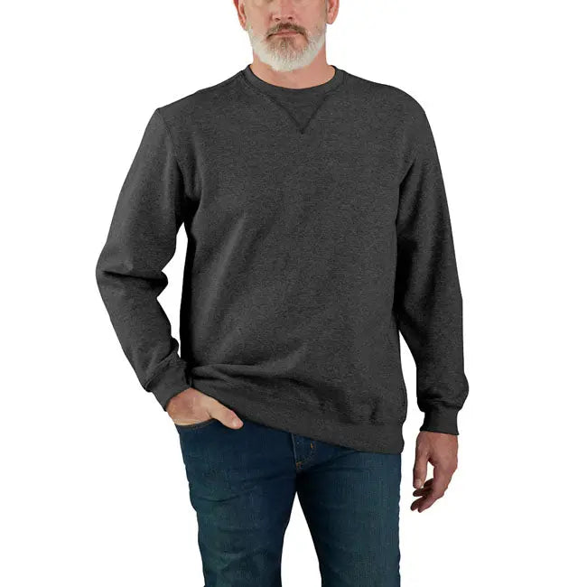 Carhartt Midweight Sweatshirt Carbon Heather FREE UK Delivery, FREE 365 Day Returns | Moto Central