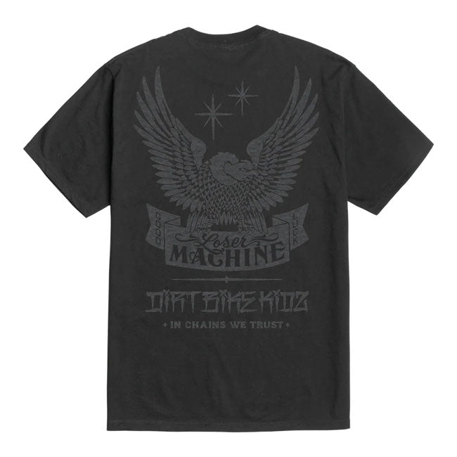 Loser Machine High Beams T-Shirt Black FREE UK Delivery, FREE 365 Day Returns | Moto Central