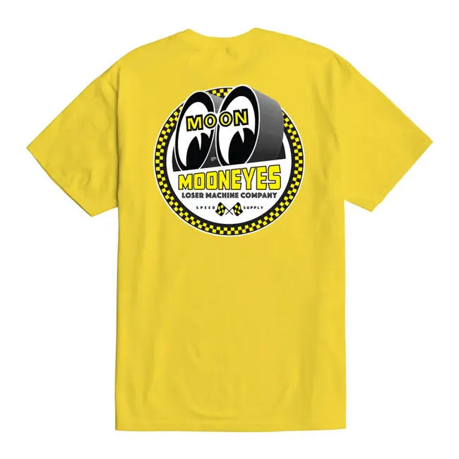 Loser Machine Winners Circle T-Shirt Yellow FREE UK Delivery, FREE 365 Day Returns | Moto Central