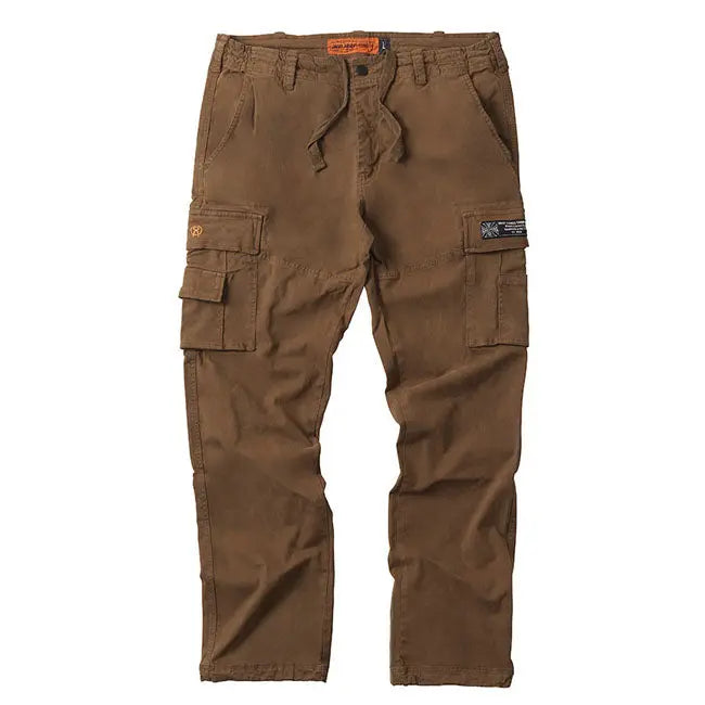West Coast Choppers CFL Cargo Trouser Khaki / Brown FREE UK Delivery, FREE 365 Day Returns | Moto Central