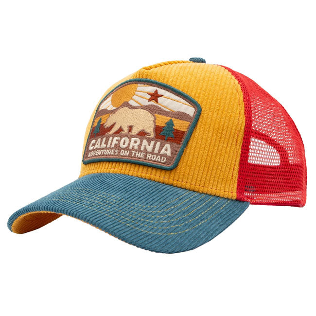 King Kerosin California Cap Senf FREE UK Delivery, FREE 365 Day Returns | Moto Central