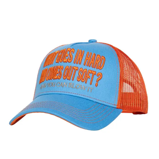 King Kerosin What Goes In Hard Cap Sky Blue FREE UK Delivery, FREE 365 Day Returns | Moto Central