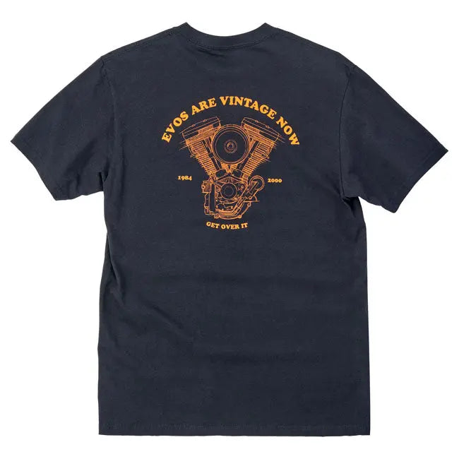 Biltwell Evolution T-Shirt Black FREE UK Delivery, FREE 365 Day Returns | Moto Central