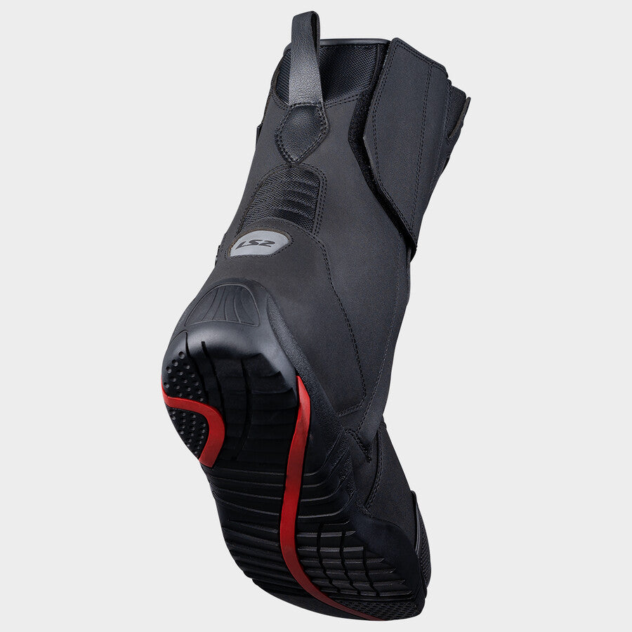 LS2 Goby Ladies Waterproof Boots Black / Hi-Viz Yellow FREE UK Delivery, FREE 365 Day Returns | Moto Central