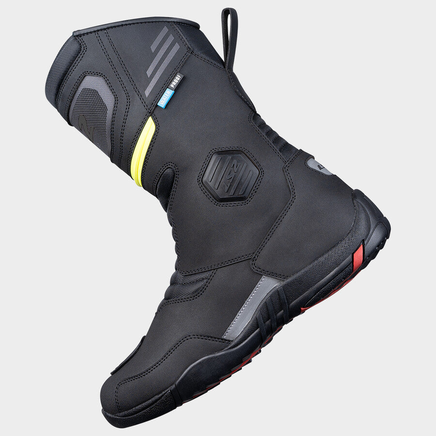 LS2 Goby Waterproof Boots Black / Hi-Viz Yellow FREE UK Delivery, FREE 365 Day Returns | Moto Central