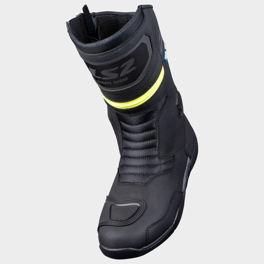 LS2 Goby Waterproof Boots Black / Hi-Viz Yellow FREE UK Delivery, FREE 365 Day Returns | Moto Central