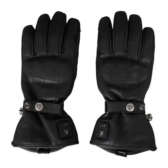 ByCity Warm-Up Leather Gloves Black FREE UK Delivery, FREE 365 Day Returns | Moto Central