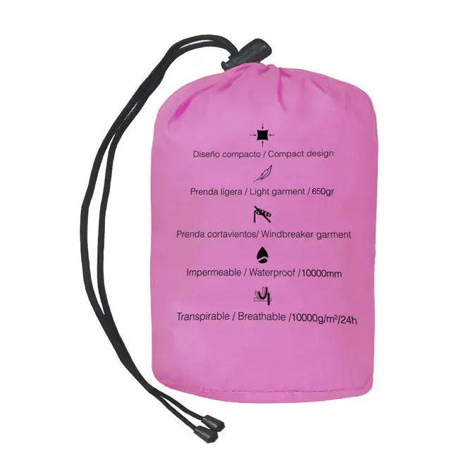 ByCity Rain Coat Over Jacket Mini Pink FREE UK Delivery, FREE 365 Day Returns | Moto Central
