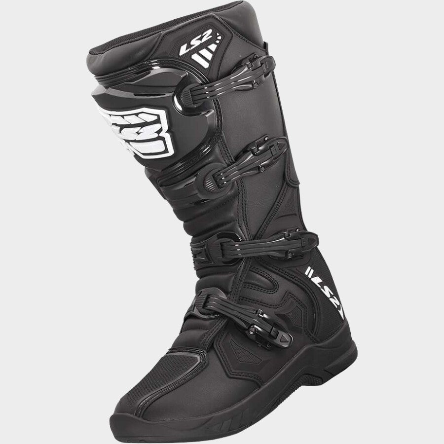LS2 Raptor Boots Black FREE UK Delivery, FREE 365 Day Returns | Moto Central