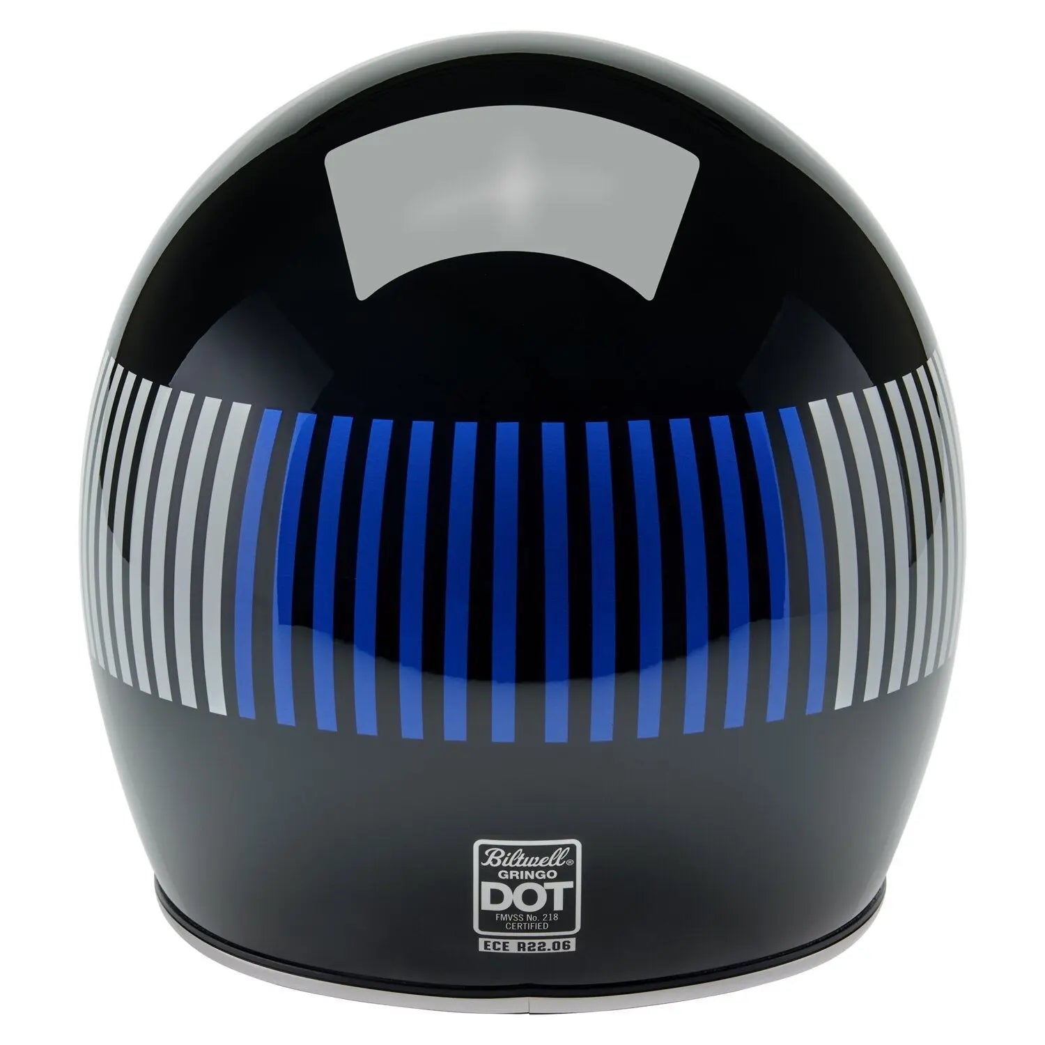 Biltwell Gringo RWB Raceflow Black FREE UK Delivery, FREE 365 Day Returns | Moto Central