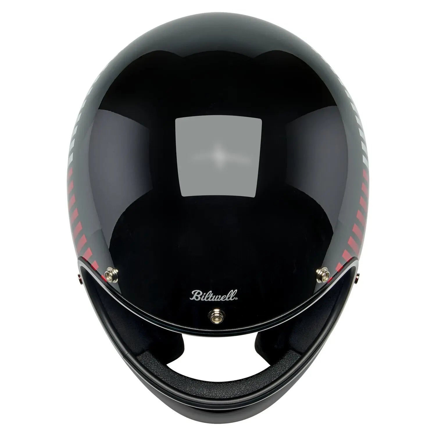 Biltwell Gringo RWB Raceflow Black FREE UK Delivery, FREE 365 Day Returns | Moto Central