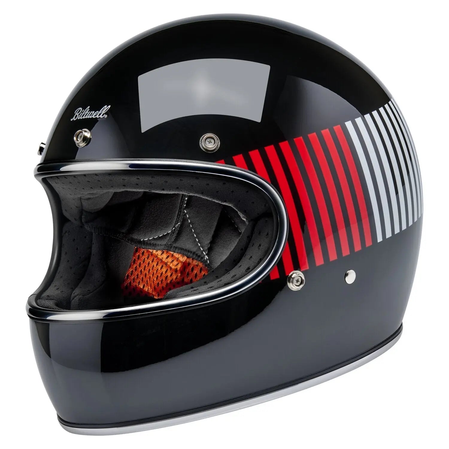 Biltwell Gringo RWB Raceflow Black FREE UK Delivery, FREE 365 Day Returns | Moto Central