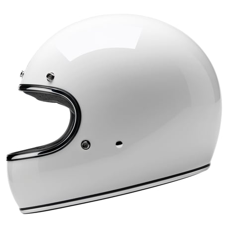 Biltwell Gringo Gloss White FREE UK Delivery, FREE 365 Day Returns | Moto Central