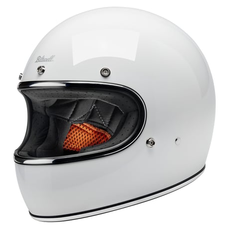 Biltwell Gringo Gloss White FREE UK Delivery, FREE 365 Day Returns | Moto Central